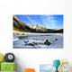 Medicine Lake, Jasper National Park, Alberta, Canada Wall Mural