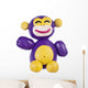 Plasticine Monkey Chinese Horoscope Wall Mural
