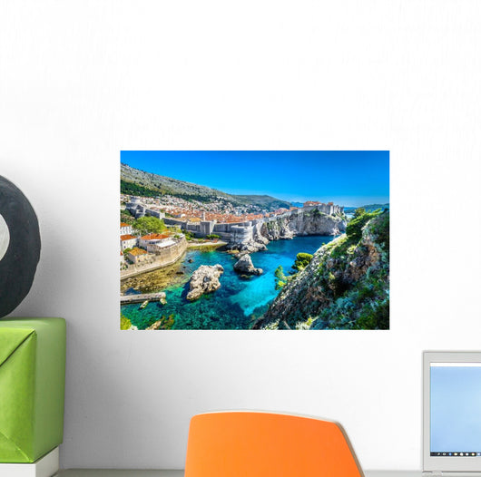 Croatia Landscape Cityscape Dubrovnik Wall Decal
