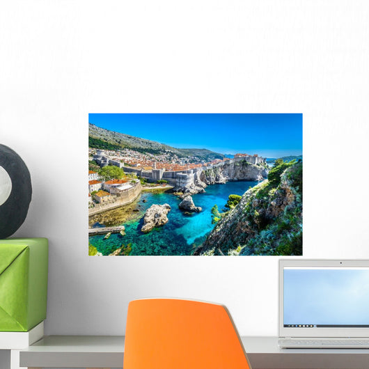 Croatia Landscape Cityscape Dubrovnik Wall Decal