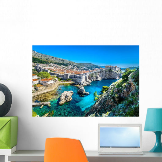 Croatia Landscape Cityscape Dubrovnik Wall Decal