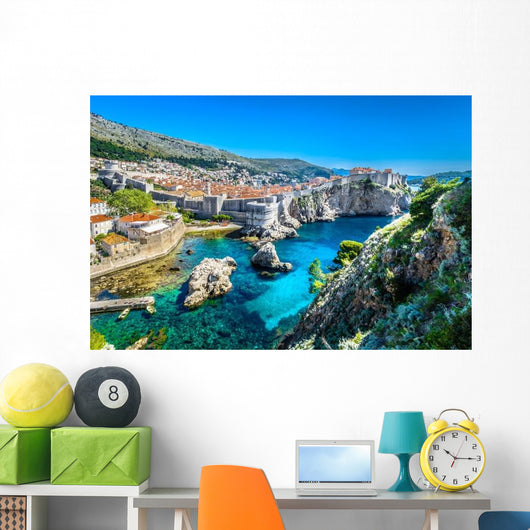 Croatia Landscape Cityscape Dubrovnik Wall Decal