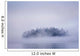 Foggy Island With Spruce Trees Wall Mural