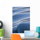 Water Patterns Of Boat Wake Wall Mural
