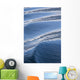 Water Patterns Of Boat Wake Wall Mural