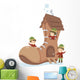 Stickman Kids Elf Shoe Wall Decal