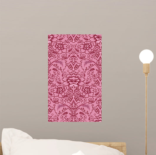Seamless Damask Style Wallpaper Wall Decal Design 2