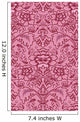 Seamless Damask Style Wallpaper Wall Decal Design 2