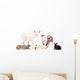 Cute Baby Farm Animals Wall Decal Sticker Set