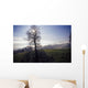 Silhouette Of Tree Wall Mural