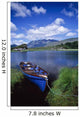 Fishing Boat On Upper Lake Wall Mural