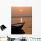 Boat In The Water, Varanasi, India Wall Mural
