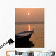 Boat In The Water, Varanasi, India Wall Mural