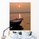 Boat In The Water, Varanasi, India Wall Mural