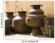 Hand Crafted Jugs, Jaipur, India Wall Mural