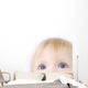 Child Looking Up Wall Mural