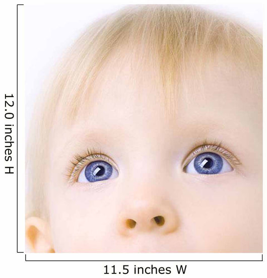 Child Looking Up Wall Mural