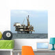 Offshore Oil Platform Wall Decal Design 3