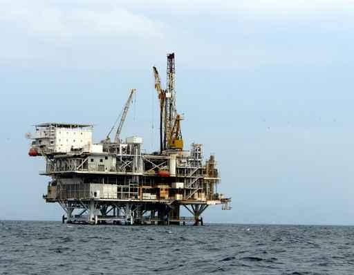 Offshore Oil Platform Wall Mural