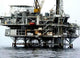 Offshore Oil Platform Wall Decal Design 2