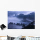 Morning Fog Tea Farm Wall Decal Design 2