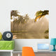 Palm Trees And Sunbeams, Kerala, India Wall Mural
