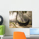 Sunlight Shining On A Canoe Wall Mural
