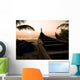Two Canoes On The Beach At The Arabian Sea, Kerala, India Wall Mural