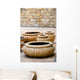 Antique Old Potteries Wall Mural