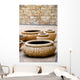 Antique Old Potteries Wall Mural