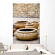 Antique Old Potteries Wall Mural