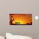 African Nature Concept Wall Mural