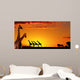 African Nature Concept Wall Mural