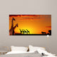 African Nature Concept Wall Mural