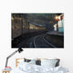 Train At Station At Dusk, Pickering, North Yorkshire, England Wall Mural