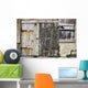 Old Wooden Door Of Building Wall Mural