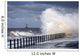 Waves Crashing, Sunderland, Tyne And Wear, England Wall Mural