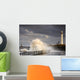 Waves Crashing, Sunderland, Tyne And Wear, England Wall Mural