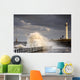 Waves Crashing, Sunderland, Tyne And Wear, England Wall Mural