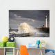 Waves Crashing, Sunderland, Tyne And Wear, England Wall Mural