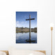 Cross In Water, Bewick, England Wall Mural