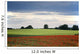 Field With Red Flowers, Yorkshire, England Wall Mural