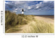 Lighthouse On Beach, Humberside, England Wall Mural