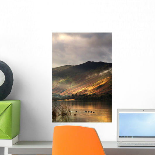 Lake In Cumbria, England Wall Mural