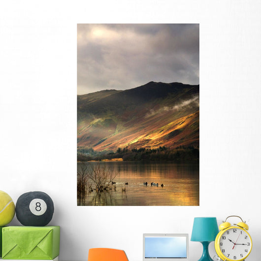 Lake In Cumbria, England Wall Mural