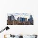 Buildings Charlotte North Carolina Wall Decal