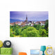 Village Of Rottelsheim, Alsace, France Wall Mural