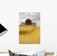 Combine Harvester, North Yorkshire, England Wall Mural