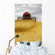 Combine Harvester, North Yorkshire, England Wall Mural