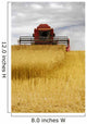 Combine Harvester, North Yorkshire, England Wall Mural